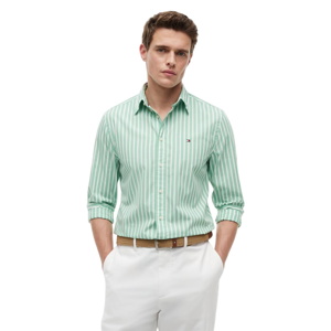 Tommy Hilfiger Flex Poplin Seasonal Stripe Shirt